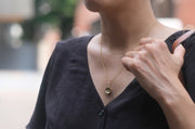 Sun Necklace - IN A PEACE - gold - street view